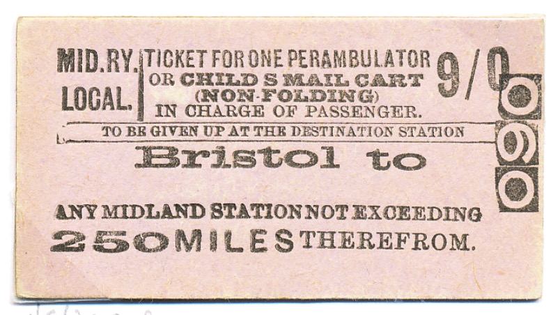 A Midland Railway Ticket